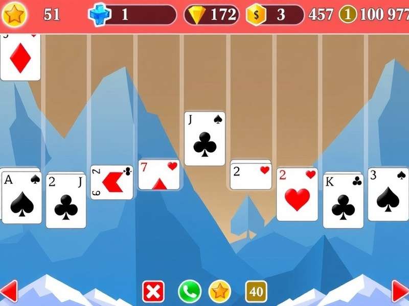 Indian Pyramid Solitaire community statistics chart showing mobile usage, session length, and win rates