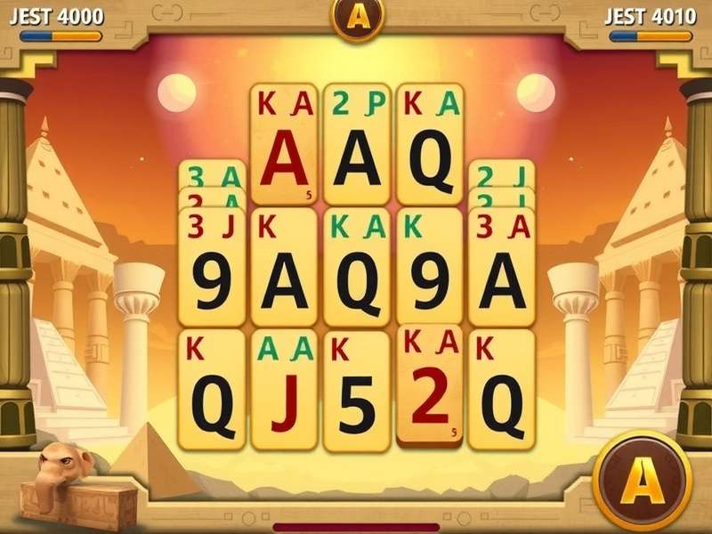Pyramid Solitaire Ancient Egypt Free — classic card game with Egyptian pyramids in background