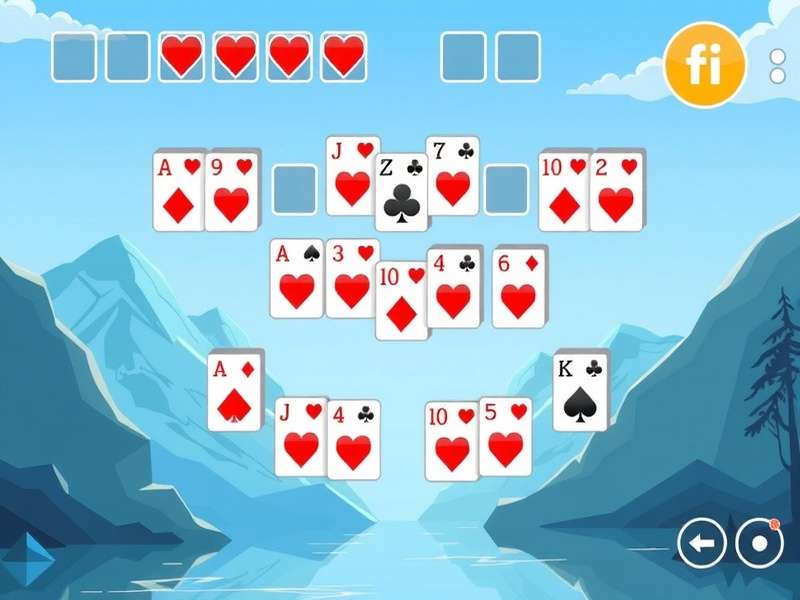 Pyramid Solitaire Free Games Online — ancient Egypt themed card game layout with pyramid structure