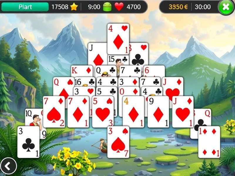 Pyramid Solitaire full screen gameplay on desktop and mobile – India guide